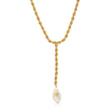  Descanso Pearl Lariat Necklace - 26"