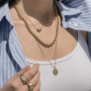 Stevie Long Pendant Necklace