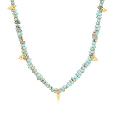  ATHENA BEADED CHARM NECKLACE