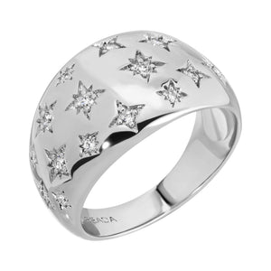 Stevie Stars CZ Ring