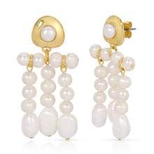  CANNES PEARL DROP EARRINGS