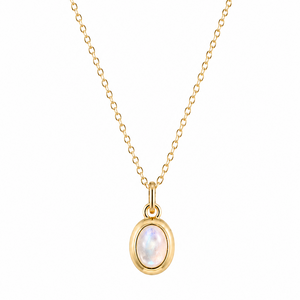 MILLIE GEMSTONE PENDANT NECKLACE