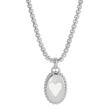  BEA ENAMEL HEART NECKLACE