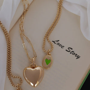 LIZBETH HEART NECKLACE